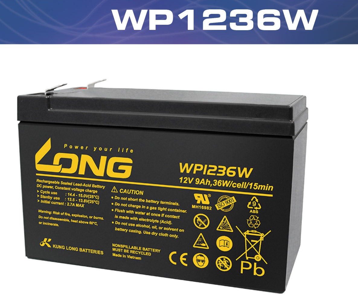 WP1236W,12V36W(9 Ah)