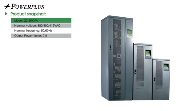 POWERPLUS SG33,10KVA,15KVA,20KVA,30KVA,40KVA,60KVA,80KVA 3 PHASE