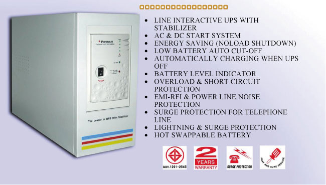 POWERPLUS UPS 1500 VA,2000 VA